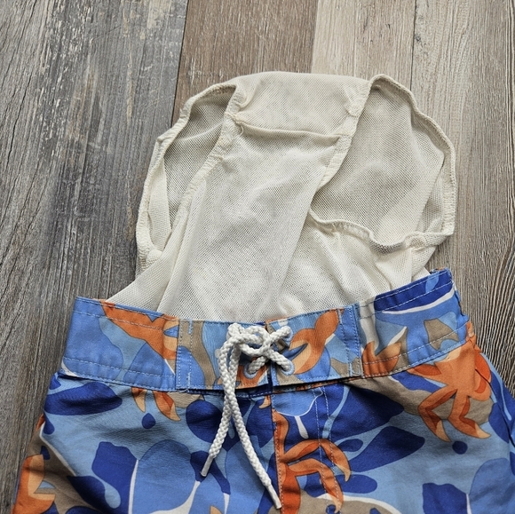 Janie And Jack Boy's 2T Swim Trunks Mesh Lined Crab Prints - Picture 4 of 6